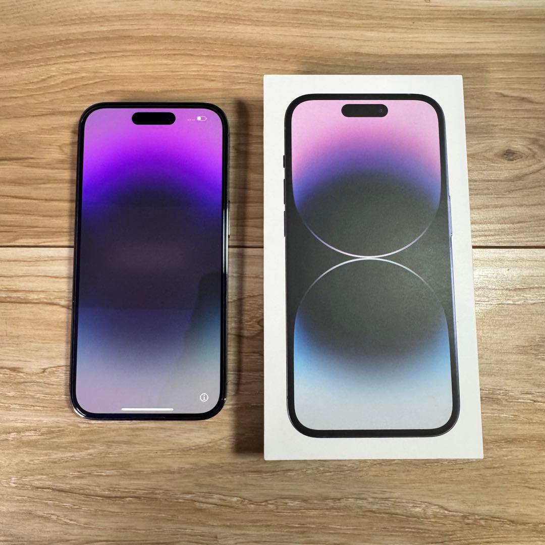 Apple iPhone 14 Pro 128Gbディープパープル 本体