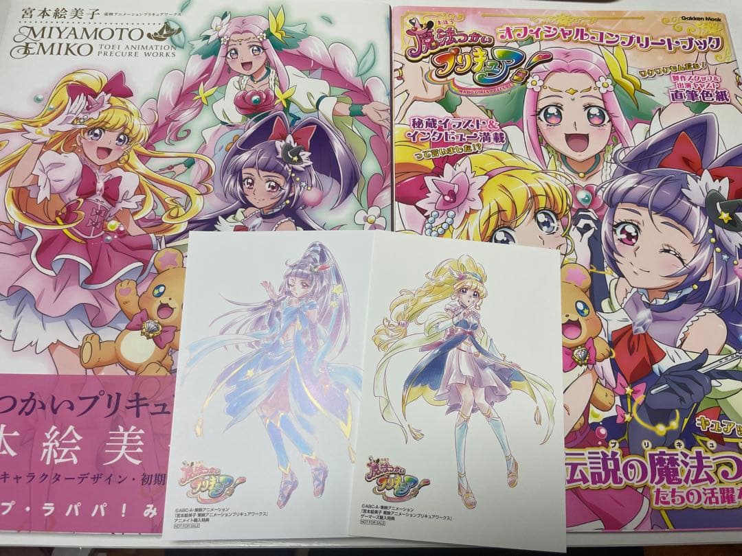 a*a様 宮本絵美子 東映アニメーションプリキュアワークス コンプリートブック