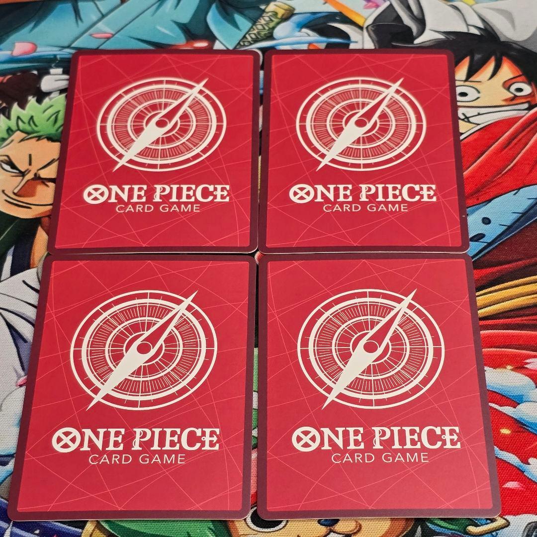 【OP】モンキー・Ｄ・ルフィ【L/パラレル:★】ST29-001　4枚