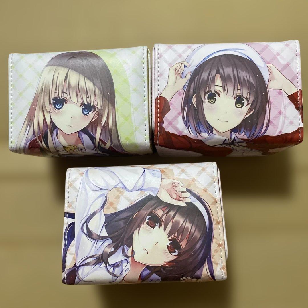 冴えない彼女の育てかた　プレミアムデッキケース　3種　セット