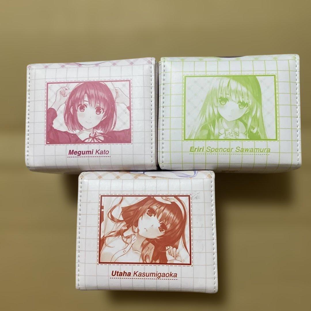 冴えない彼女の育てかた　プレミアムデッキケース　3種　セット