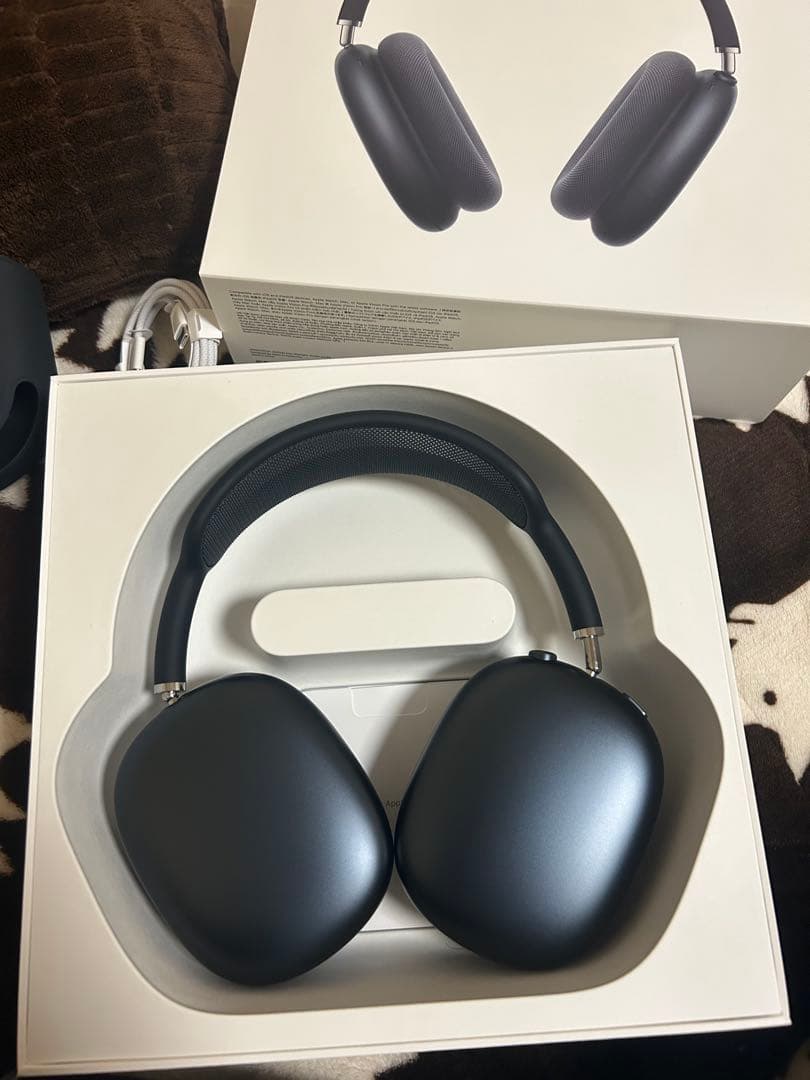 【カバー付き】AirPods Max ミッドナイト Type-C端子