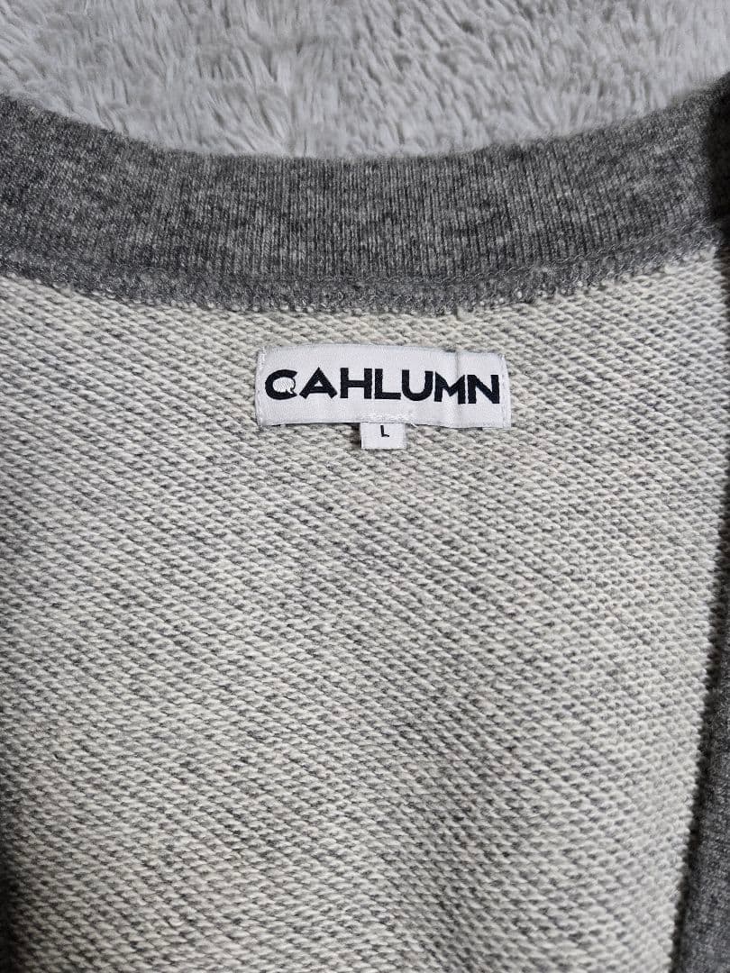 CAHLUMN カウラム メリノウール Vネック スウェット美品