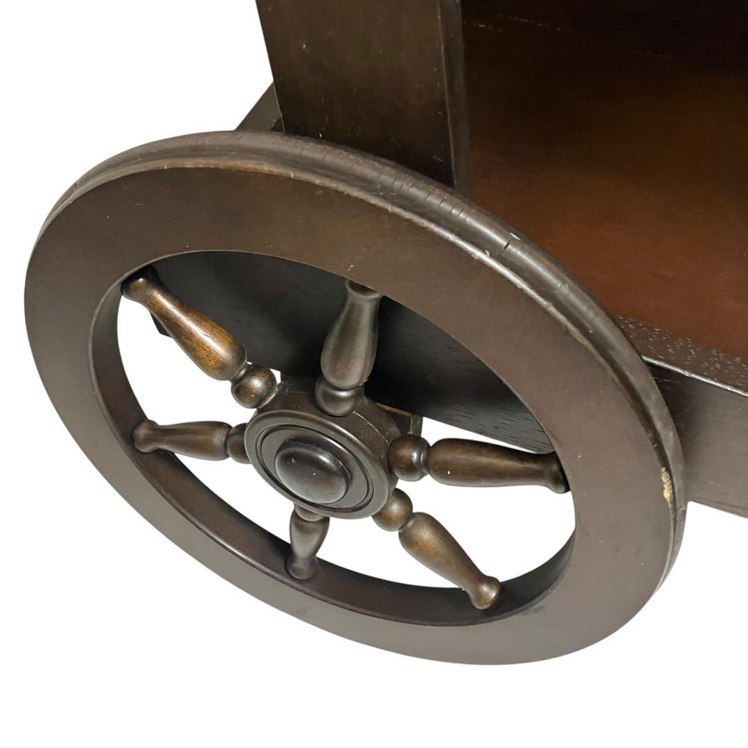 karimoku カリモク家具　キッチンワゴン　アンティーク