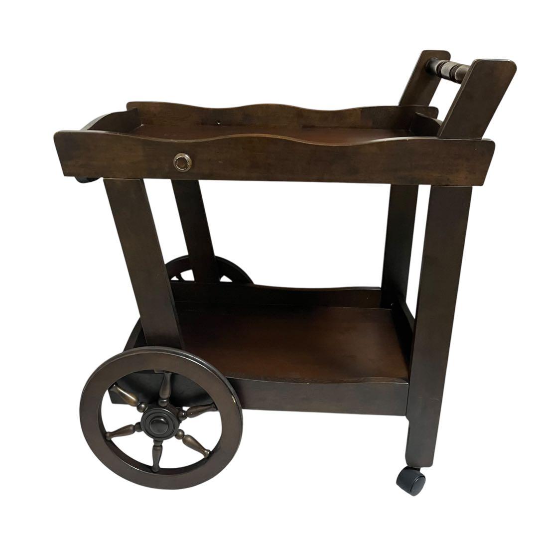 karimoku カリモク家具　キッチンワゴン　アンティーク