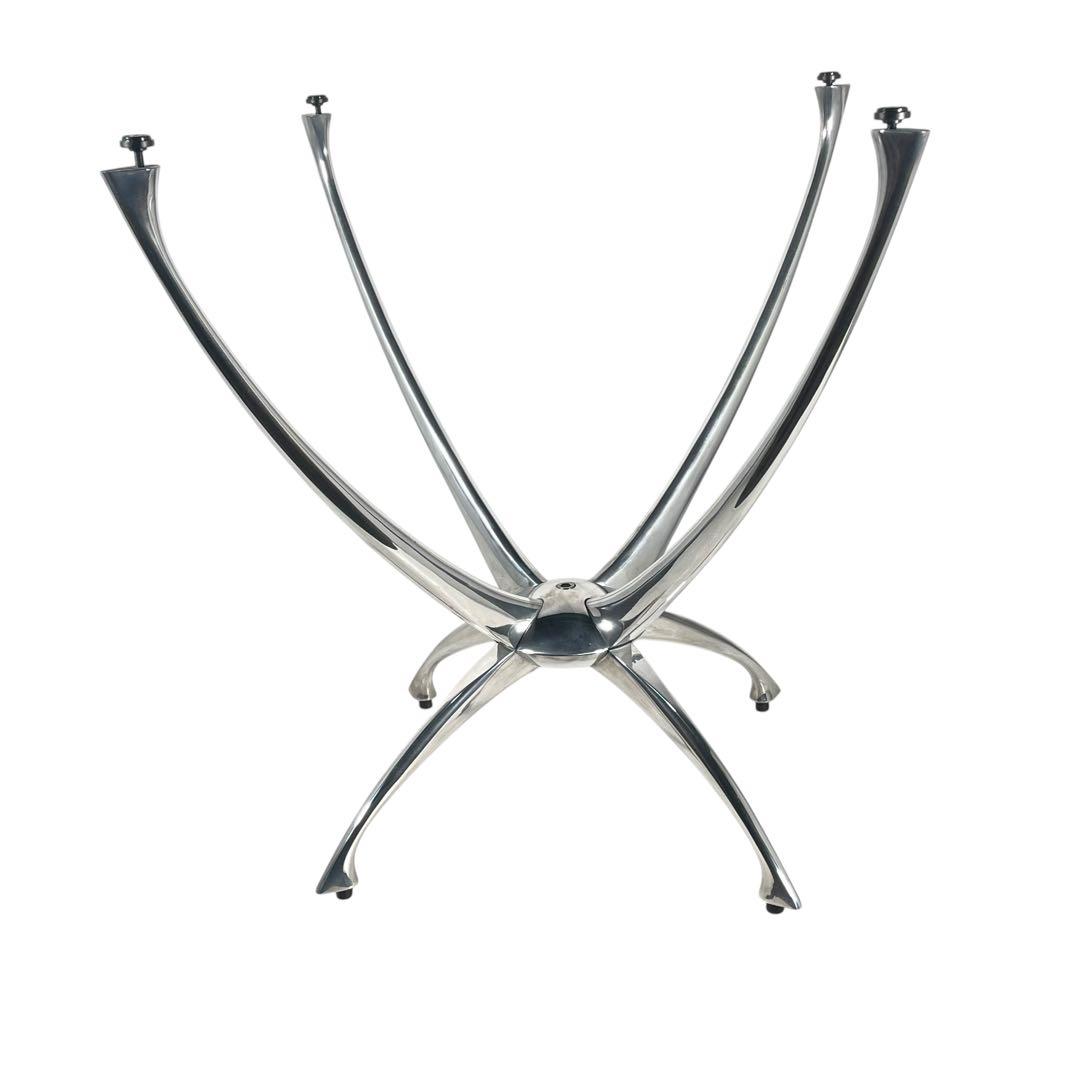 HR462 【Link】アダル ADAL リンクテーブル　ガラステーブル