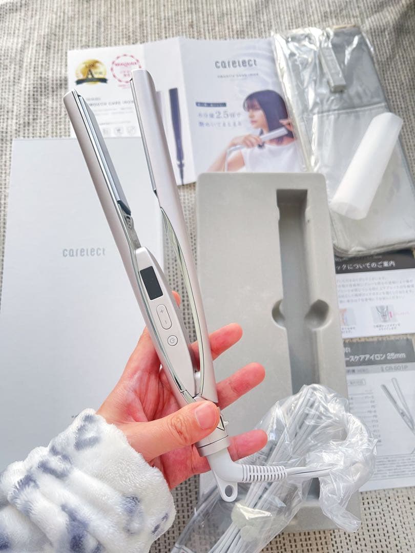 carelect ストレートヘアアイロン