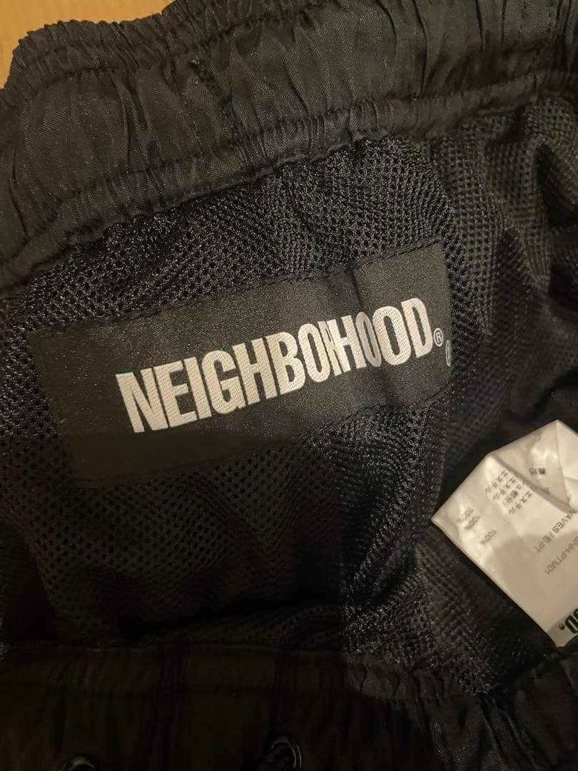 neighborhood ポリエステル製ズボン　黒色
