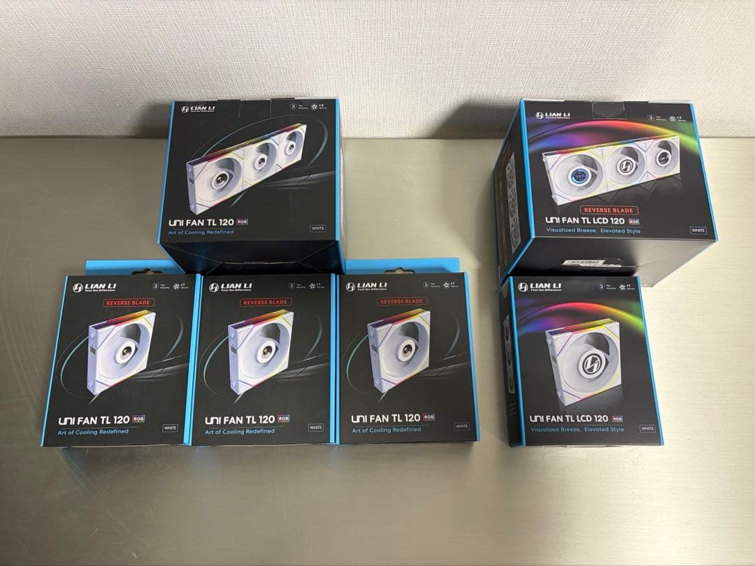 LIAN LI PCケースファン 10点セット