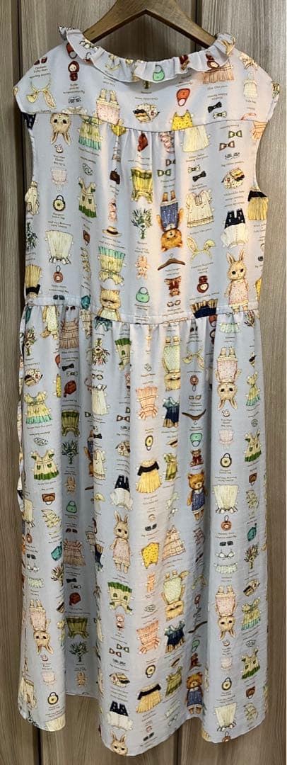 yukiemon ノースリーブ ワンピース M テキスタイル 着せ替え