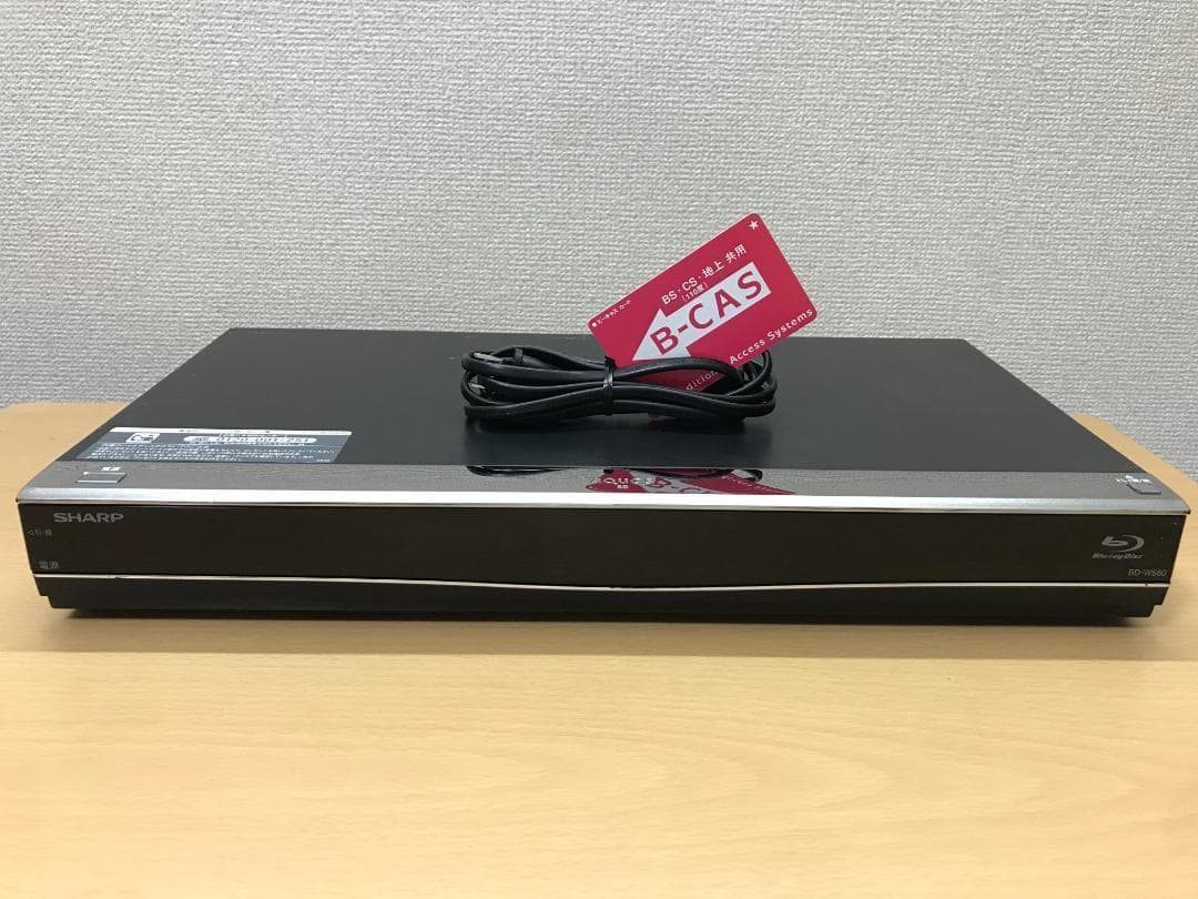 シャープ ブルーレイレコーダー 「BD-W560」 動作品②