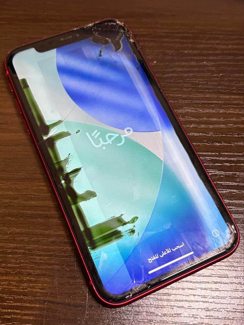 iPhone 11 (PRODUCT)RED 64gb ジャンク