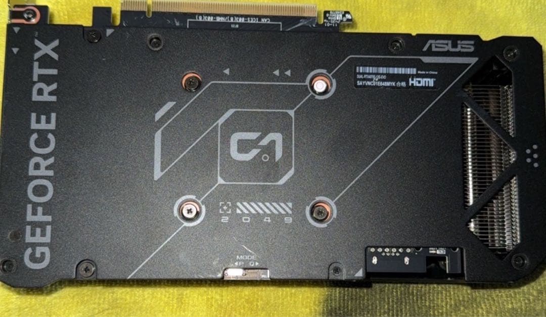 グラフィックボード・グラボ・ビデオカード ASUS GeForce RTX4070 super