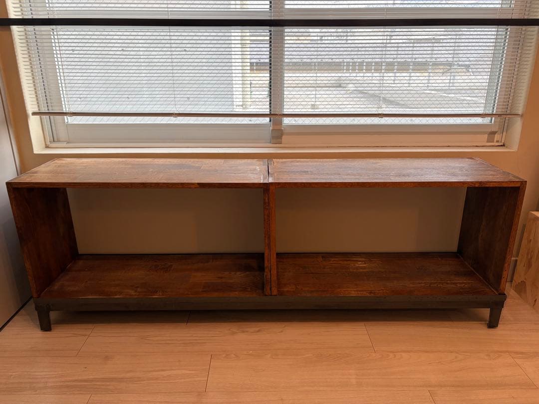 a.depecheアデペシュSHUSEI box shelf 750+アイアン