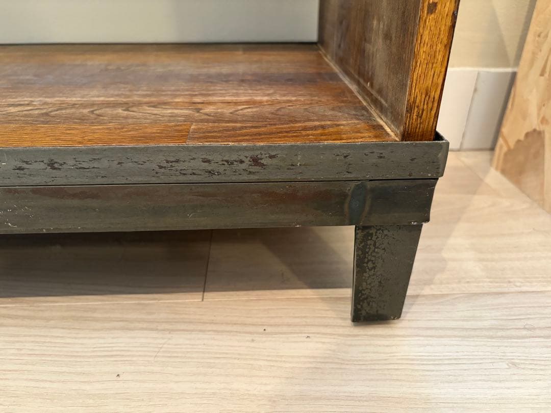 a.depecheアデペシュSHUSEI box shelf 750+アイアン