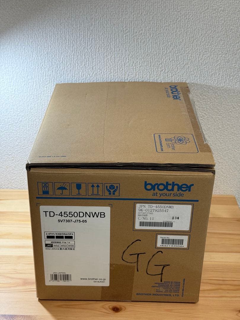 プリンター・複合機 Brother TD-4550DNWB TD-4D