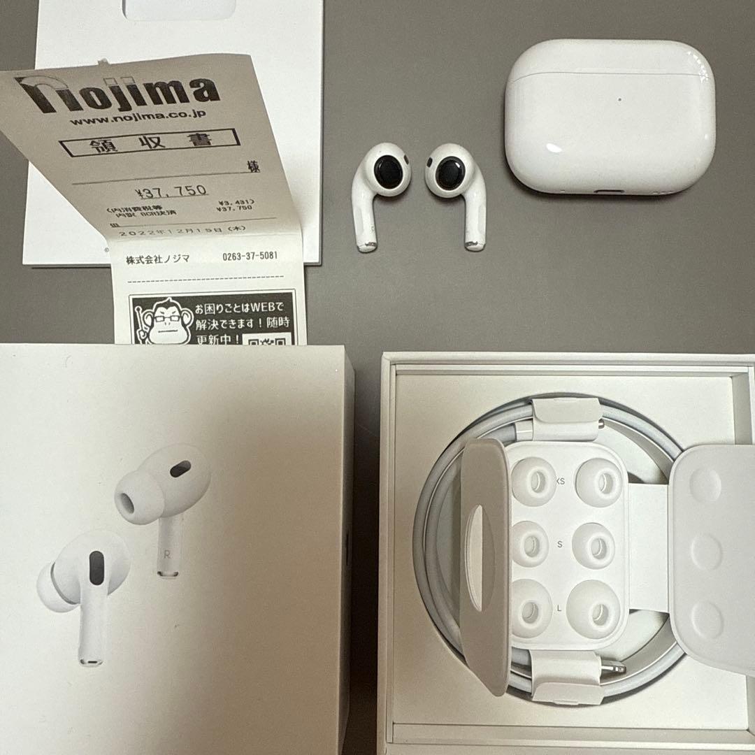 AirPodspro2 lightning 付属品あり