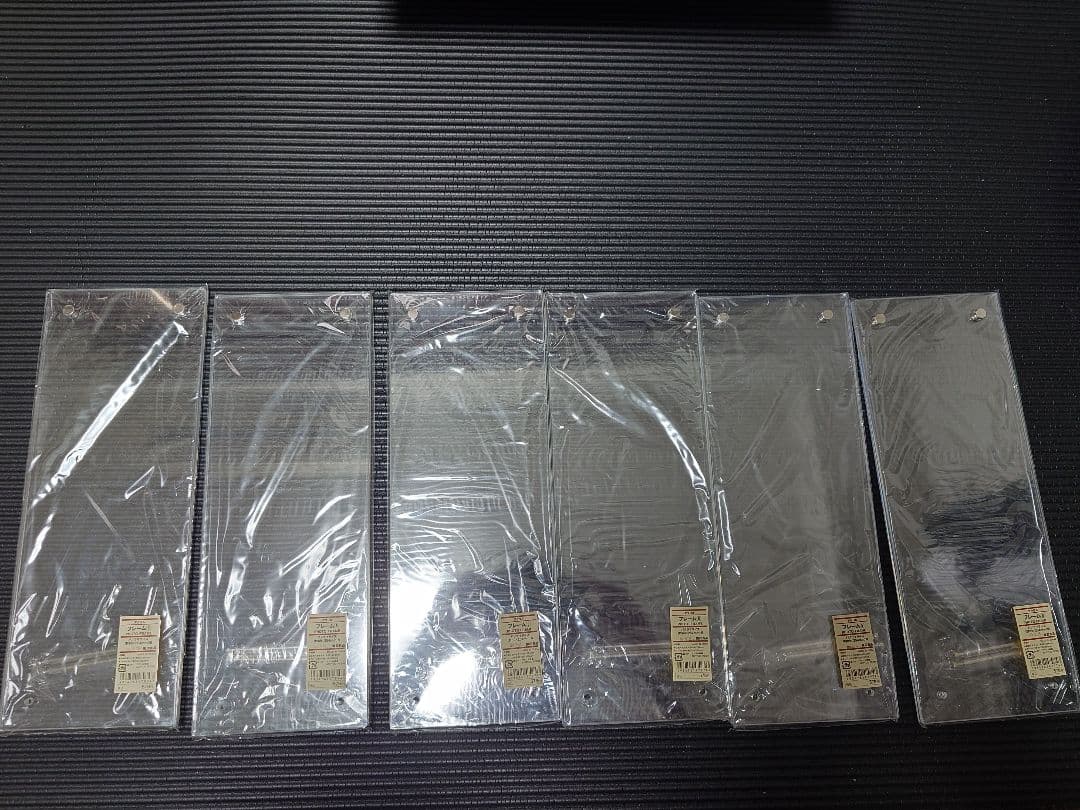 廃盤　無印　アクリルフレーム　パノラマサイズ　脚付き　未開封　6枚セット