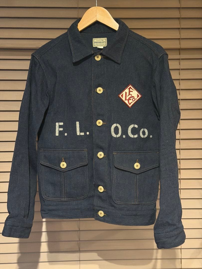 PHERROW'S デニムカバーオール 38