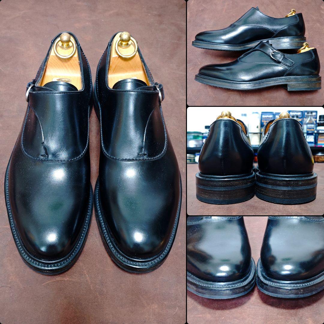 試着のみ　定価17万程度　フェラガモ　トラメッザ　シングルモンクストラップ