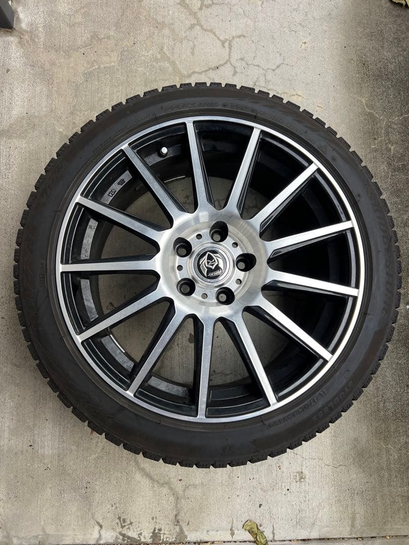 ヒ*ロ様 WedsRIZLEY18インチ 225/45R18 スタッドレス ホイ