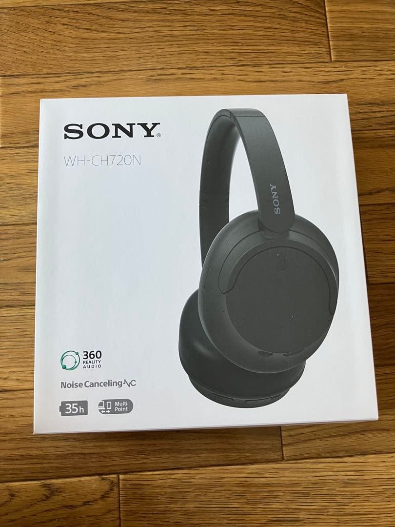 SONY WH-CH720N ブラック ワイヤレスヘッドホン