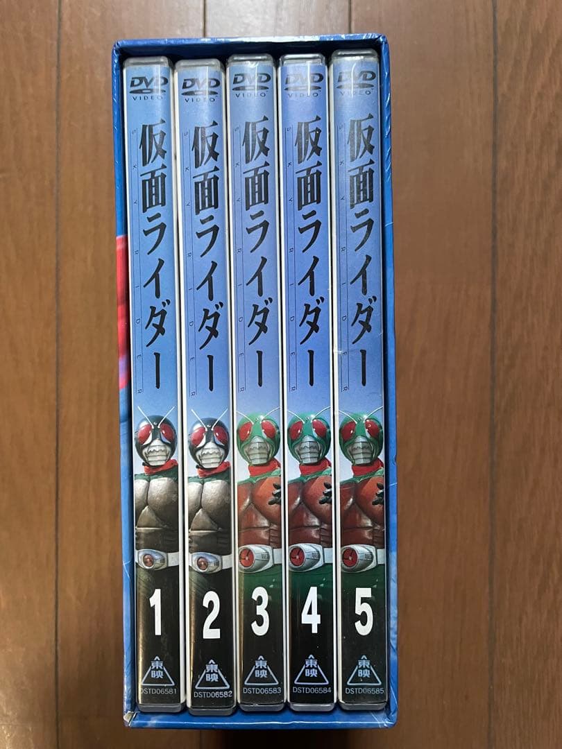 仮面ライダー DVD 全5巻セット