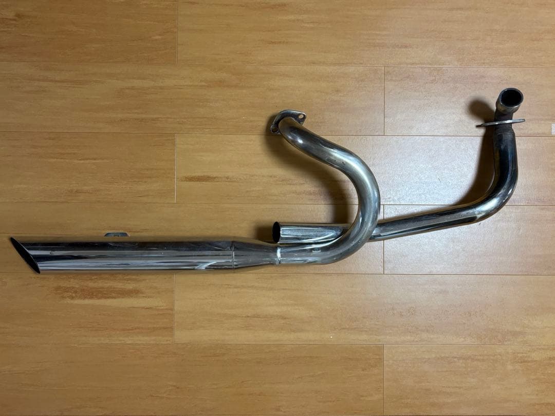 ドラッグスター400 2in1 マフラー フルエキ スラッシュ 車検対応