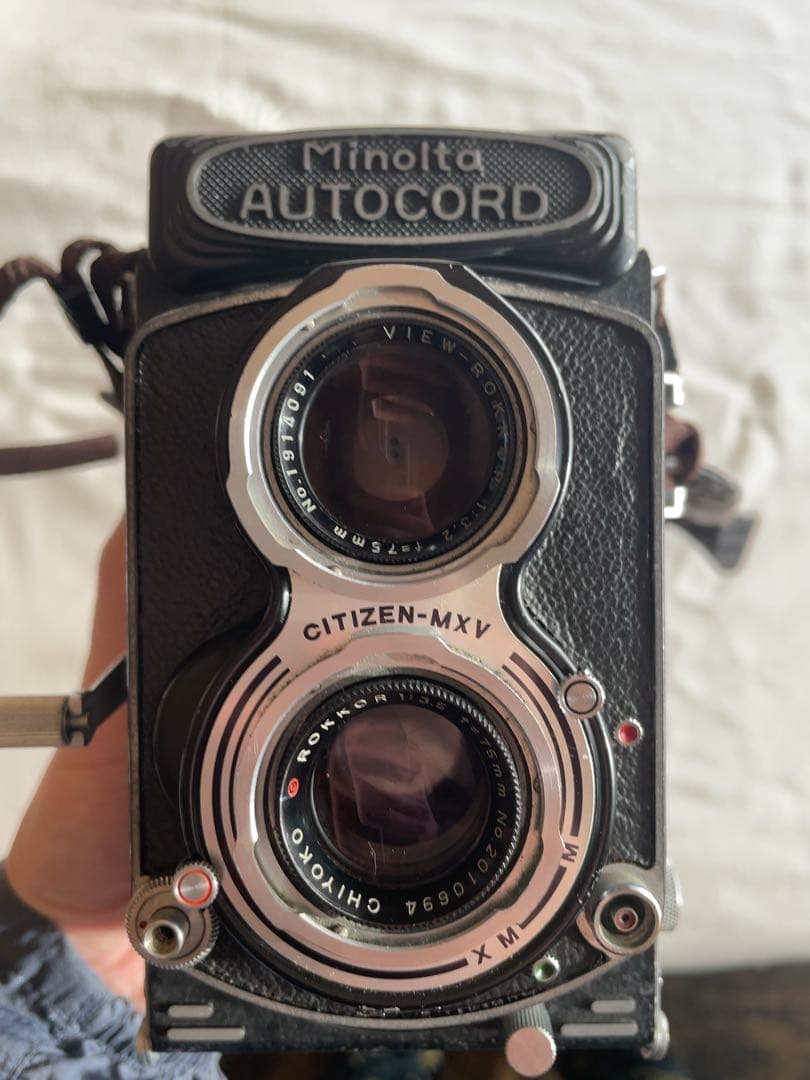 完動品◎Minolta AUTOCORD ミノルタ 二眼レフ フィルムカメラ