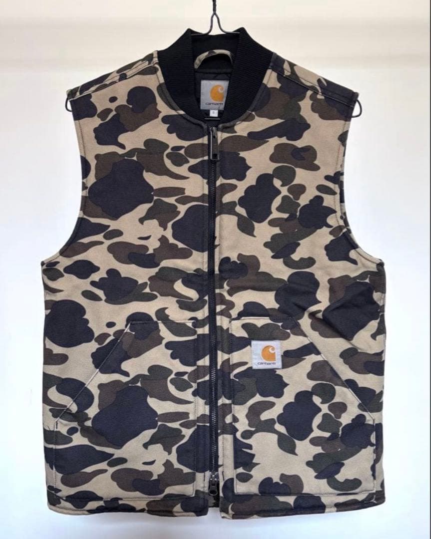 【専用】Carhartt WIP カーハート ダックカモフラージュ ベスト S