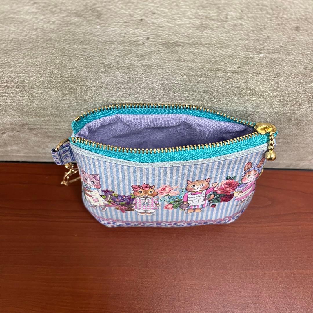 ジョリーフルール　新作マイリトルテイラー　正方形トート＆12㎝ポーチセット