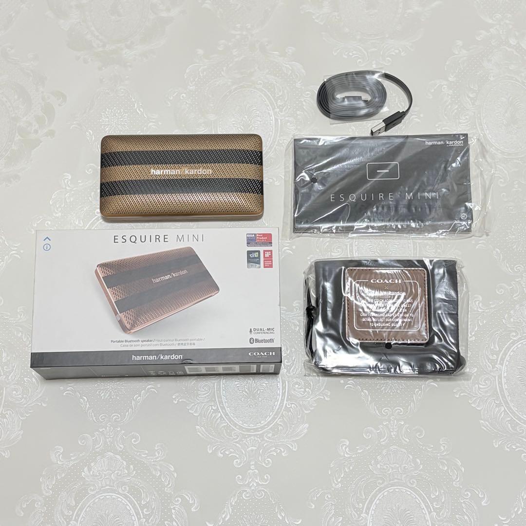 coach ハーマンカードン　ESQUIRE mini