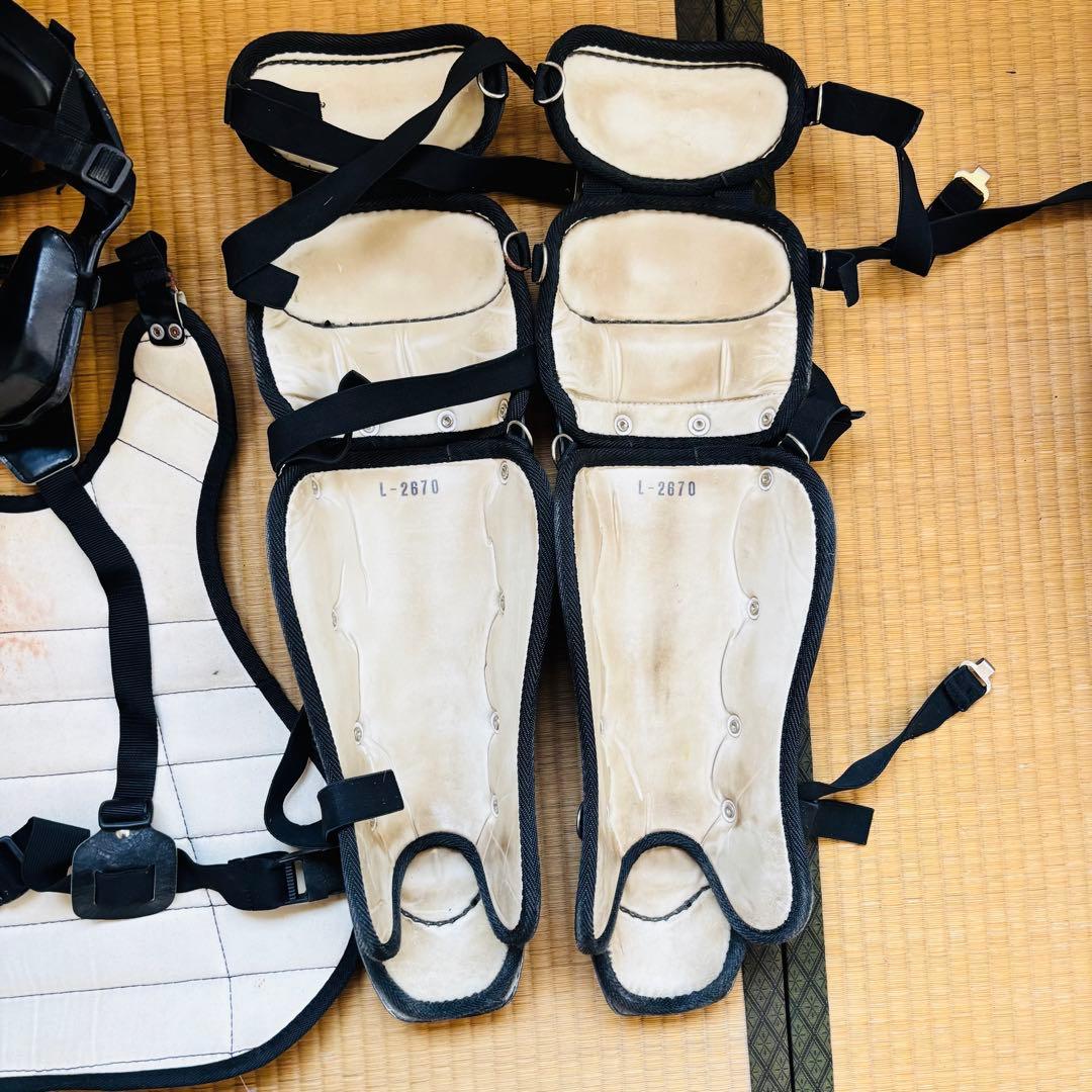 SSK キャッチャー防具セット　ヘルメット無し 軟式野球用