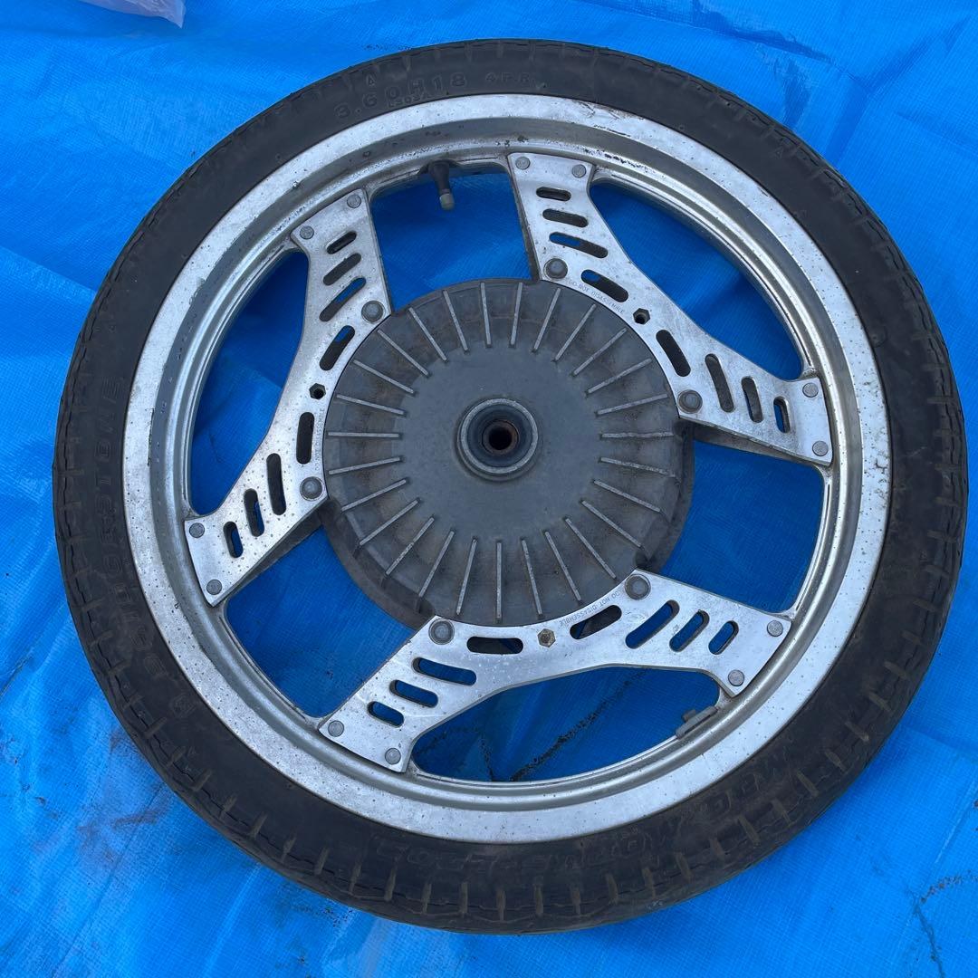 CBX400F リアホイール