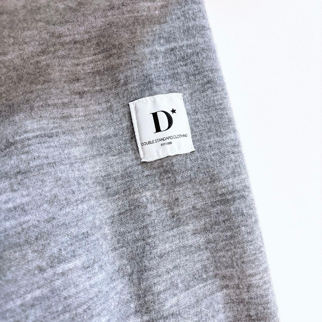 美品ダブルスタンダードクロージング　ウールダンボールパーカー　起毛　グレー　38