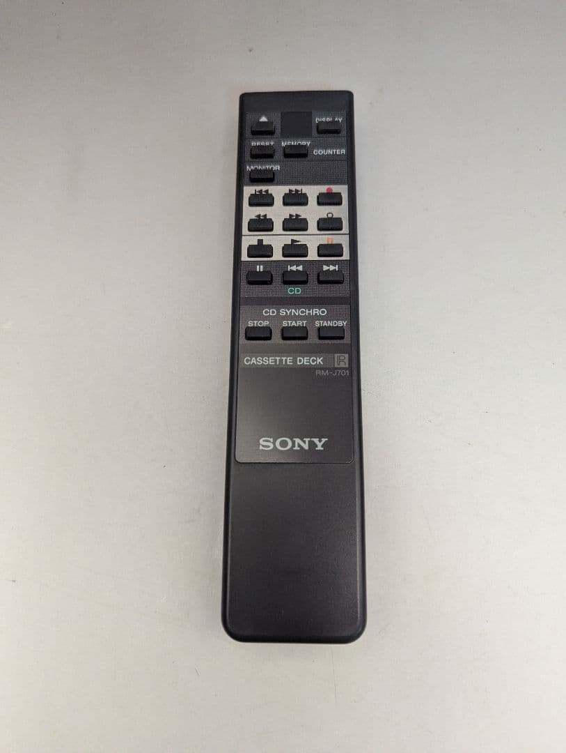 SONY RM-J701 カセットデッキリモコン