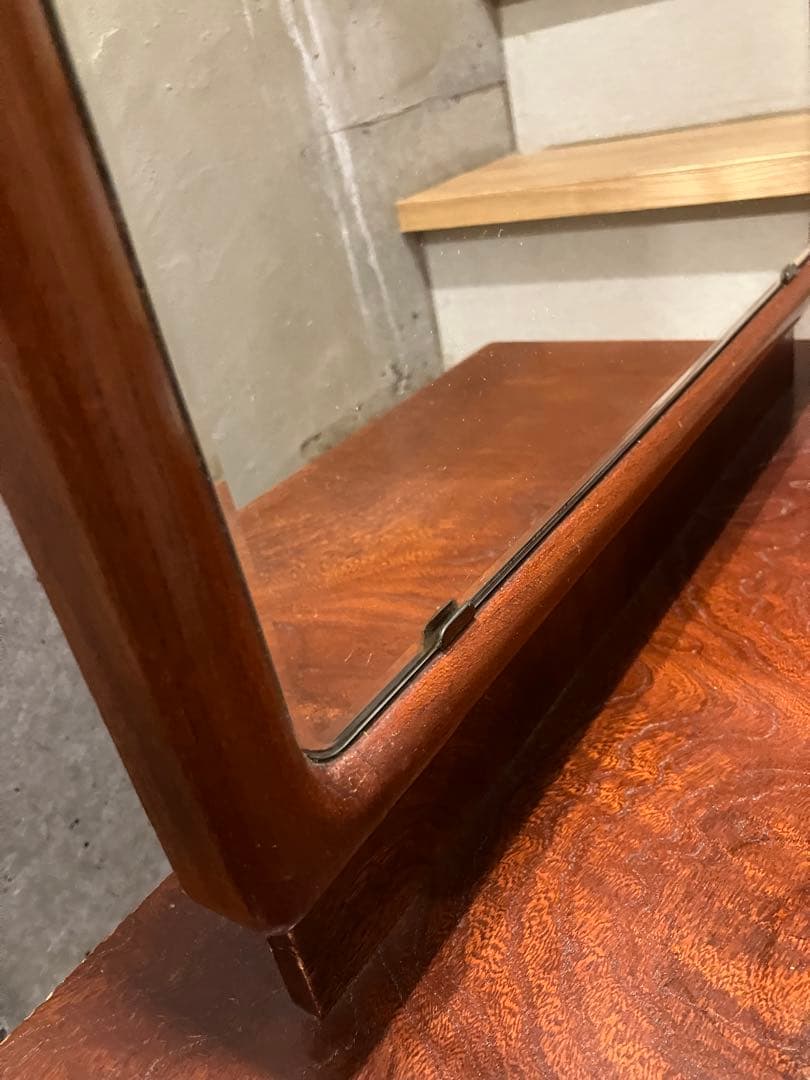 鏡台　レトロ　ジャパンヴィンテージ　昭和　ドレッサー　日本　家具　姿見鏡　化粧台