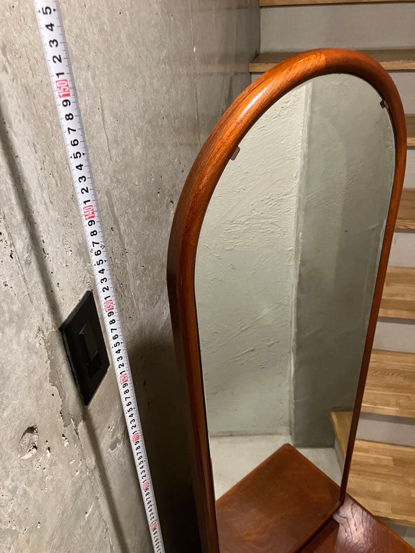 鏡台　レトロ　ジャパンヴィンテージ　昭和　ドレッサー　日本　家具　姿見鏡　化粧台