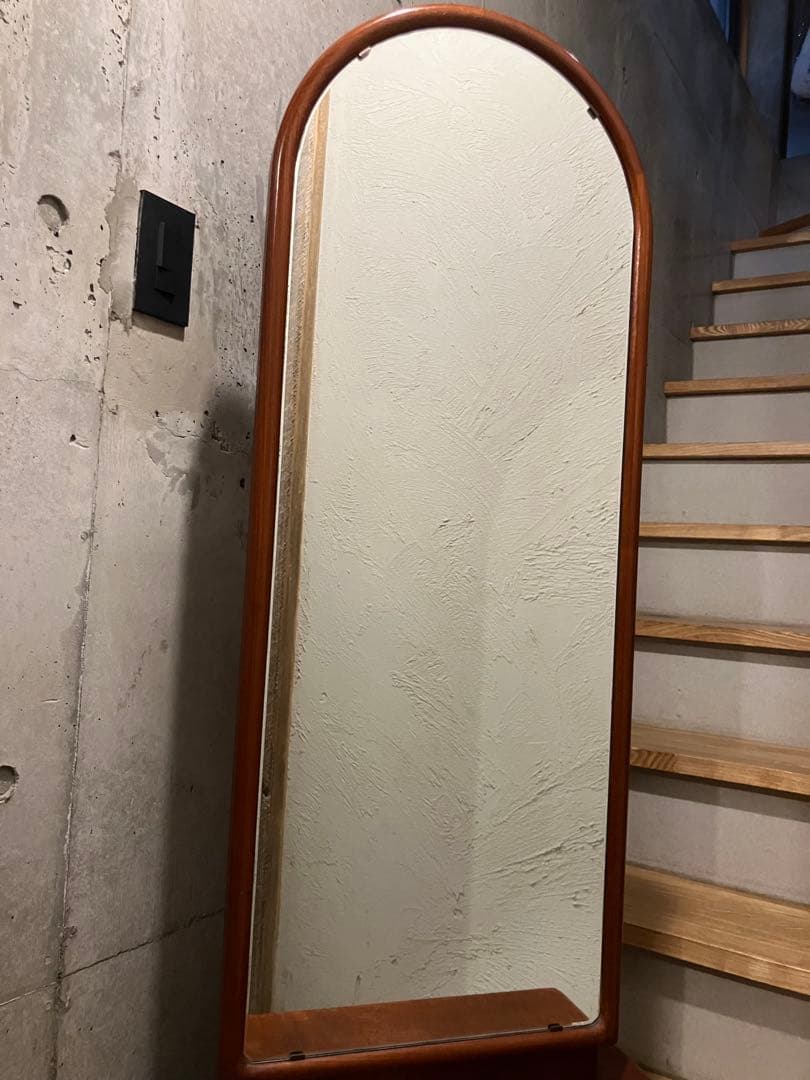 鏡台　レトロ　ジャパンヴィンテージ　昭和　ドレッサー　日本　家具　姿見鏡　化粧台