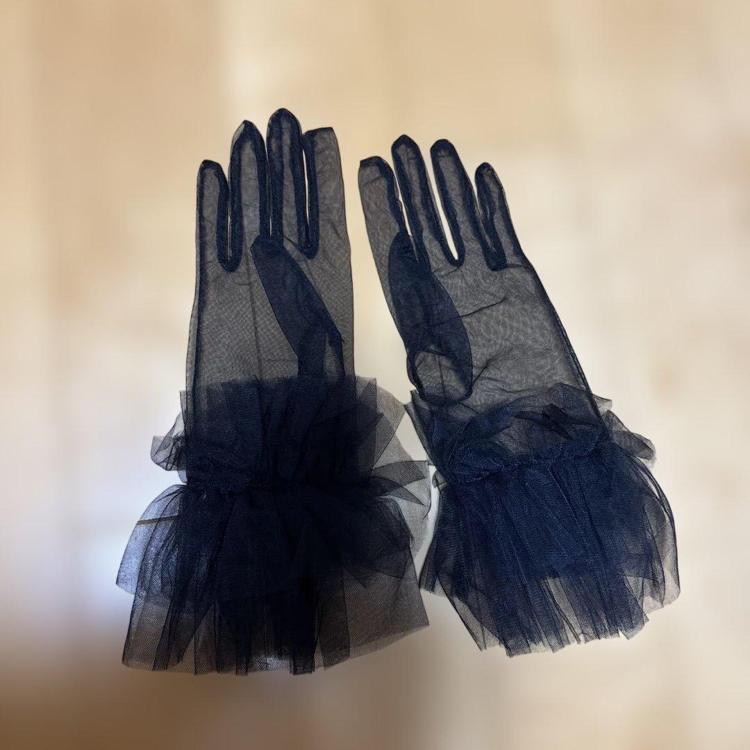 VIVIANO x Vermeerist BEAMS チュールグローブ