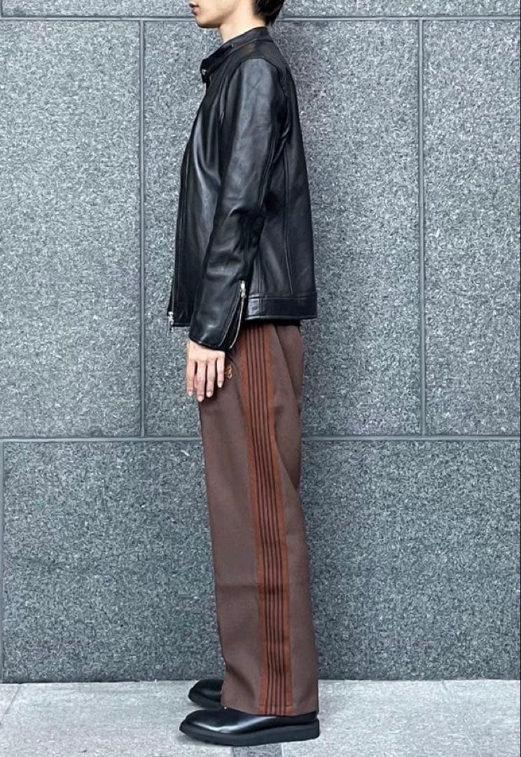 needles ストレート　L ブラウン×ブラウン　茶　ニードルス　ニードルズ