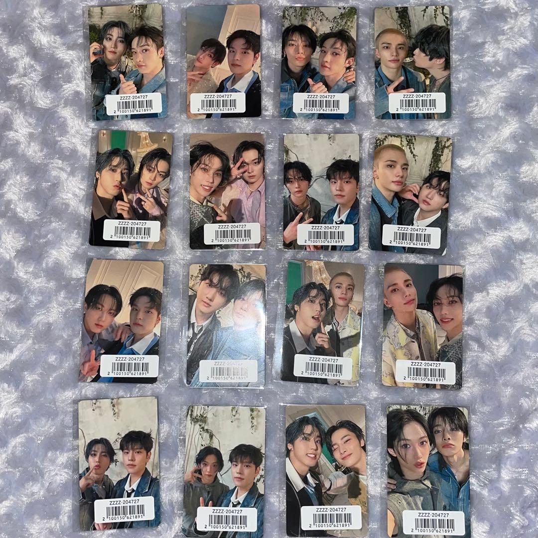 Stray Kids Hollow FC盤 ユニットトレカ B賞 コンプリート