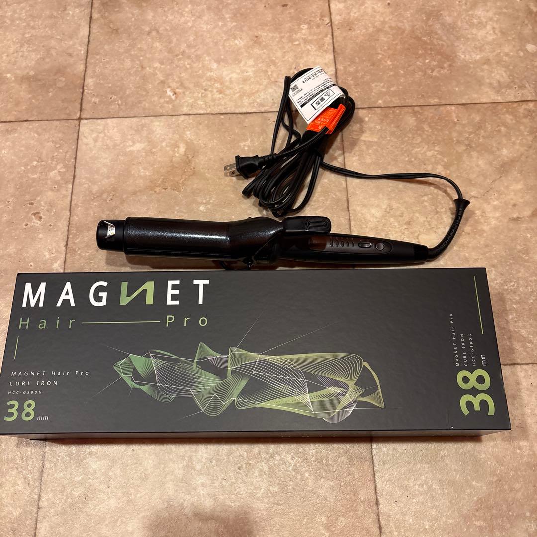 ヘアアイロン MAGNET Hair Pro HCC-G38DG BLACK
