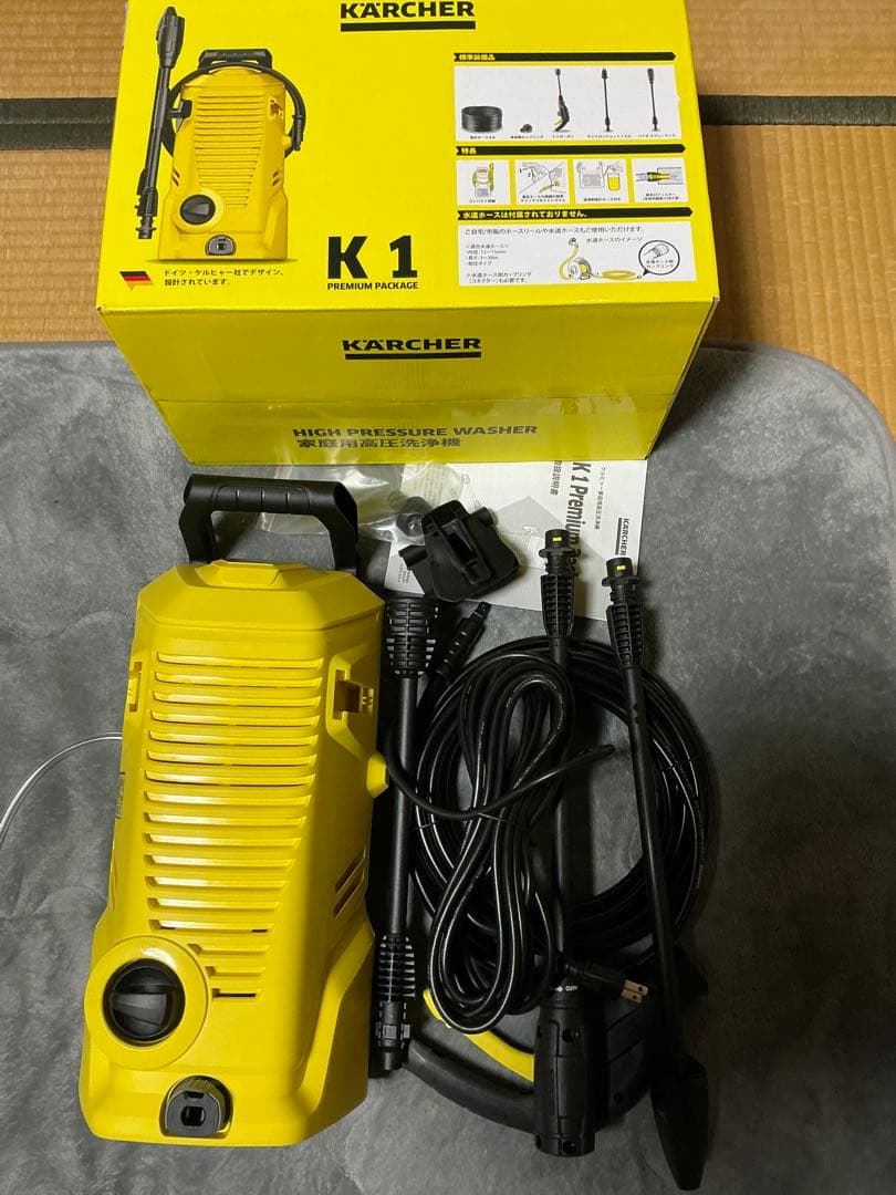 KARCHER 高圧洗浄機 K1 ハンドル装着のみの未使用品