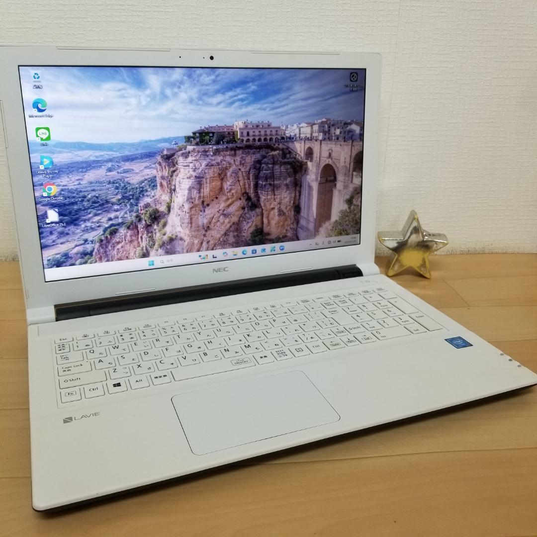 大容量 Win11 DVD再生可 即使用可ノートPC NEC (E3215)