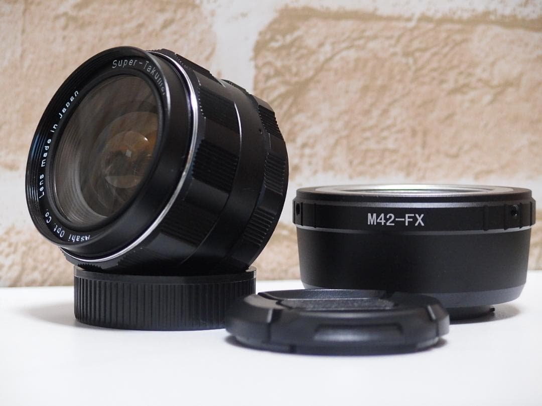 Super Takumar 28mm F3.5 Fuji Xマウントセット
