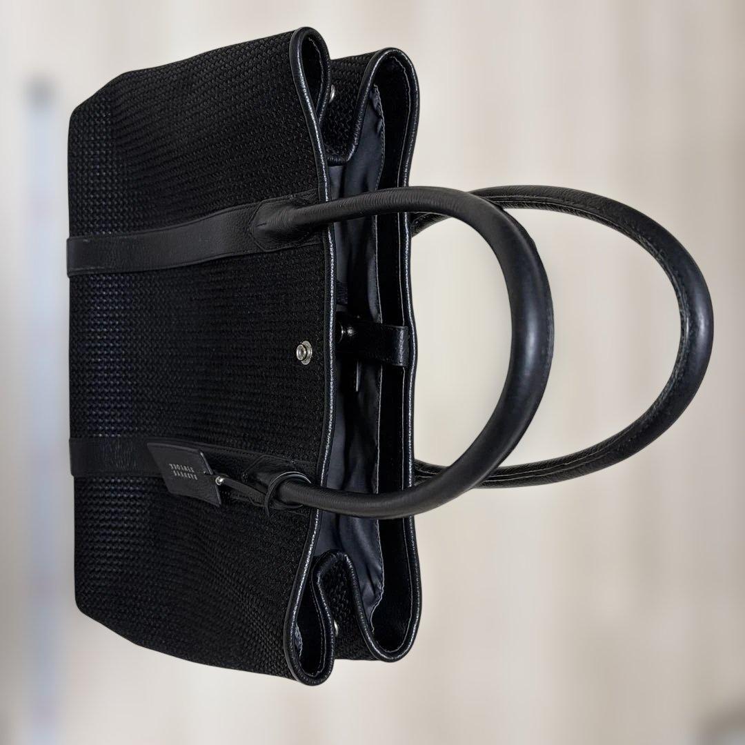 BARNEYS NEW YORK ブラック トートバッグ