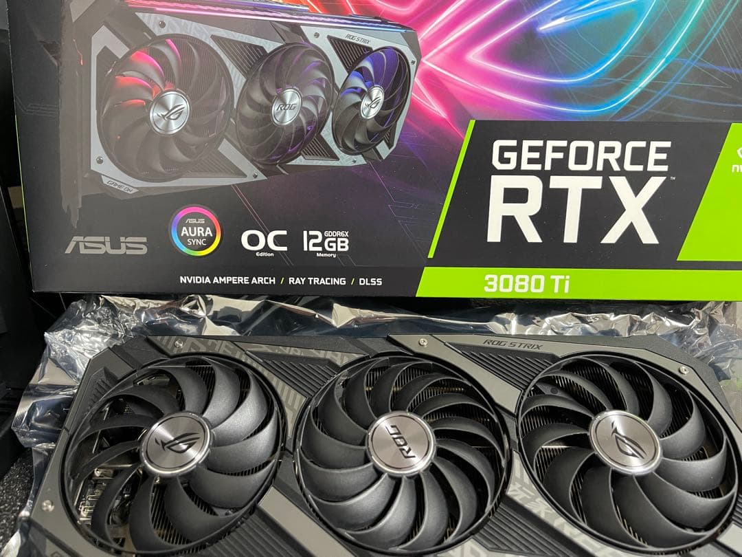 最終値下ASUSROG STRIX GeForce RTX3080Ti 12GB
