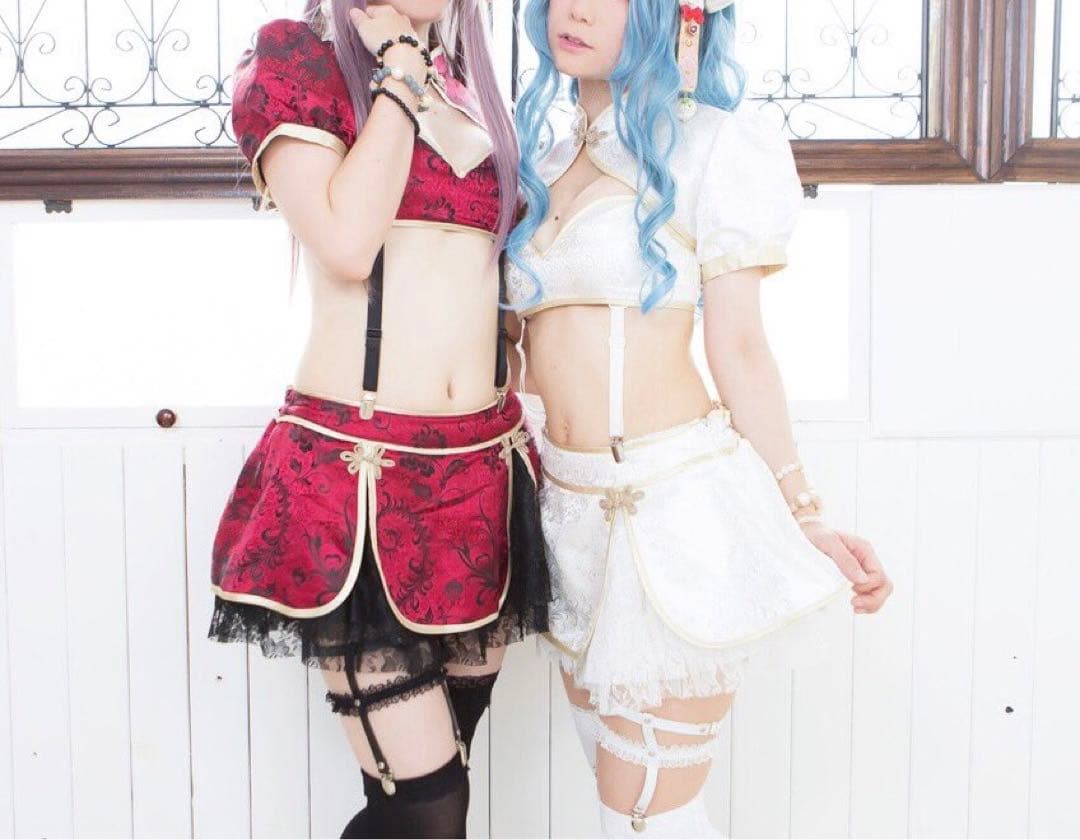 Alter Meサイバーチャイナコスプレ衣装ホワイト M企画 ハロウィン