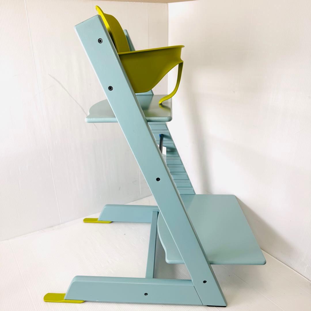 ストッケ　トリップトラップ　ベビーセット アクアブルー 人気カラー